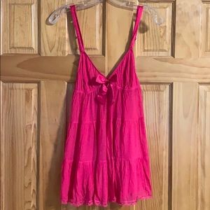 VS Sheer Pink Babydoll